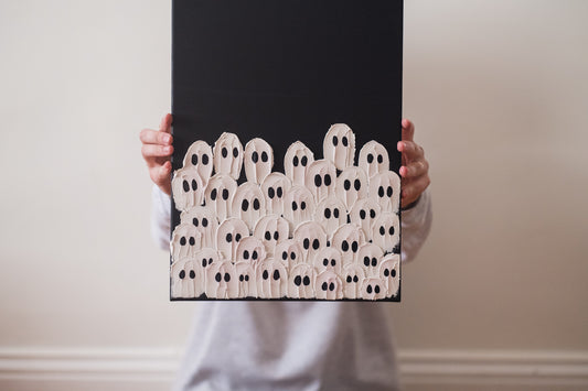 Viral Ghost Painting Workshop
