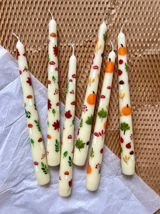 Fall Candle Painting Social